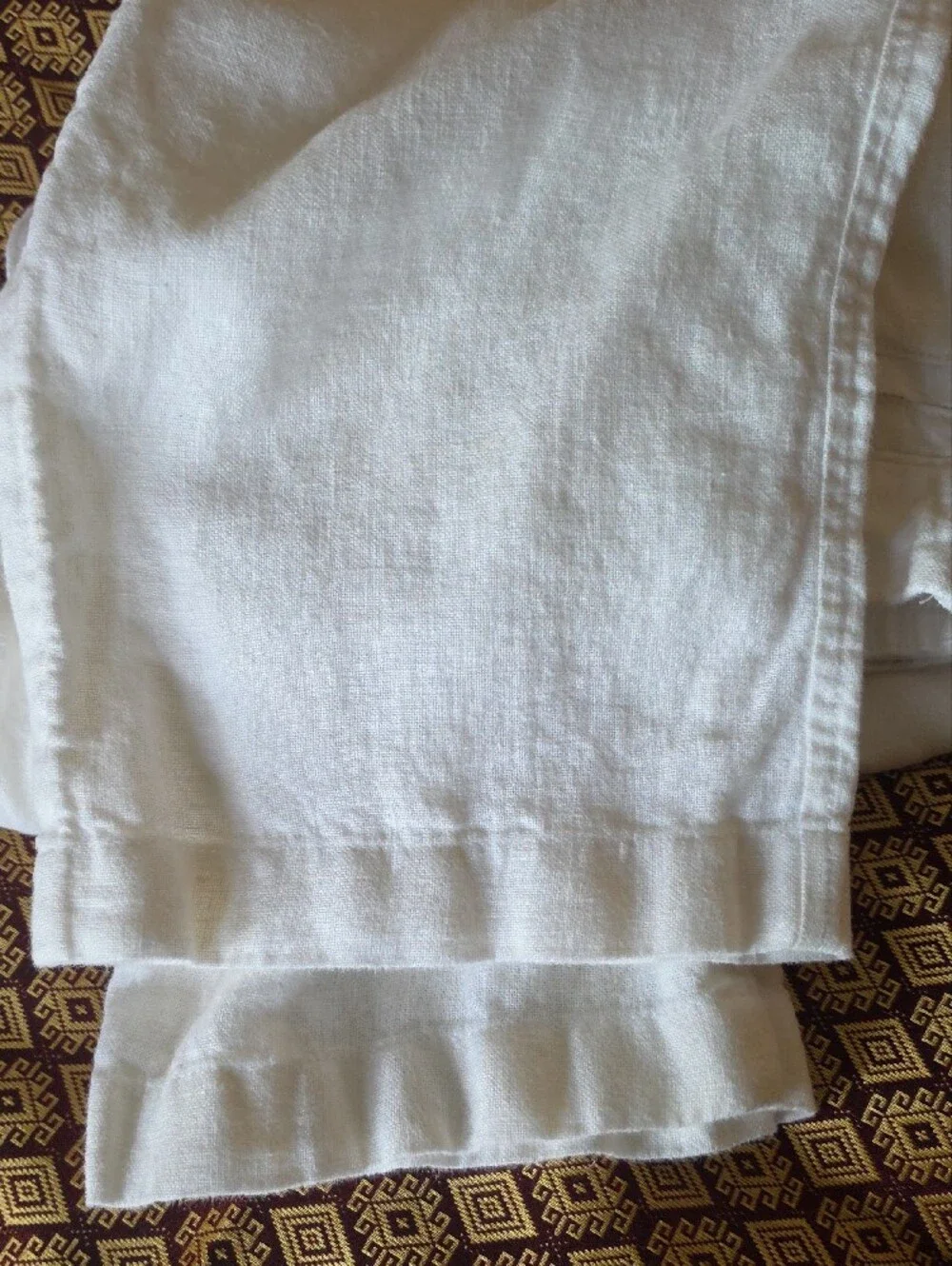 Panama Jack White Resort Linen Pant